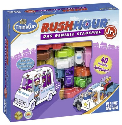 ThinkFun Rush Hour - the famous logic game Younger players.