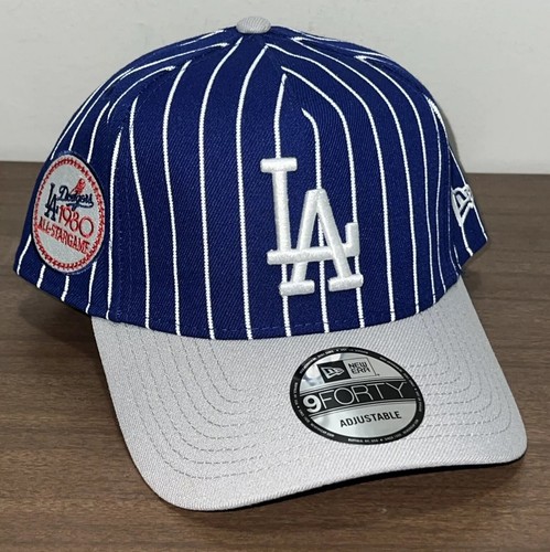 New Era Los Angeles Dodgers 9FORTY A-Frame Blue Pinstripe