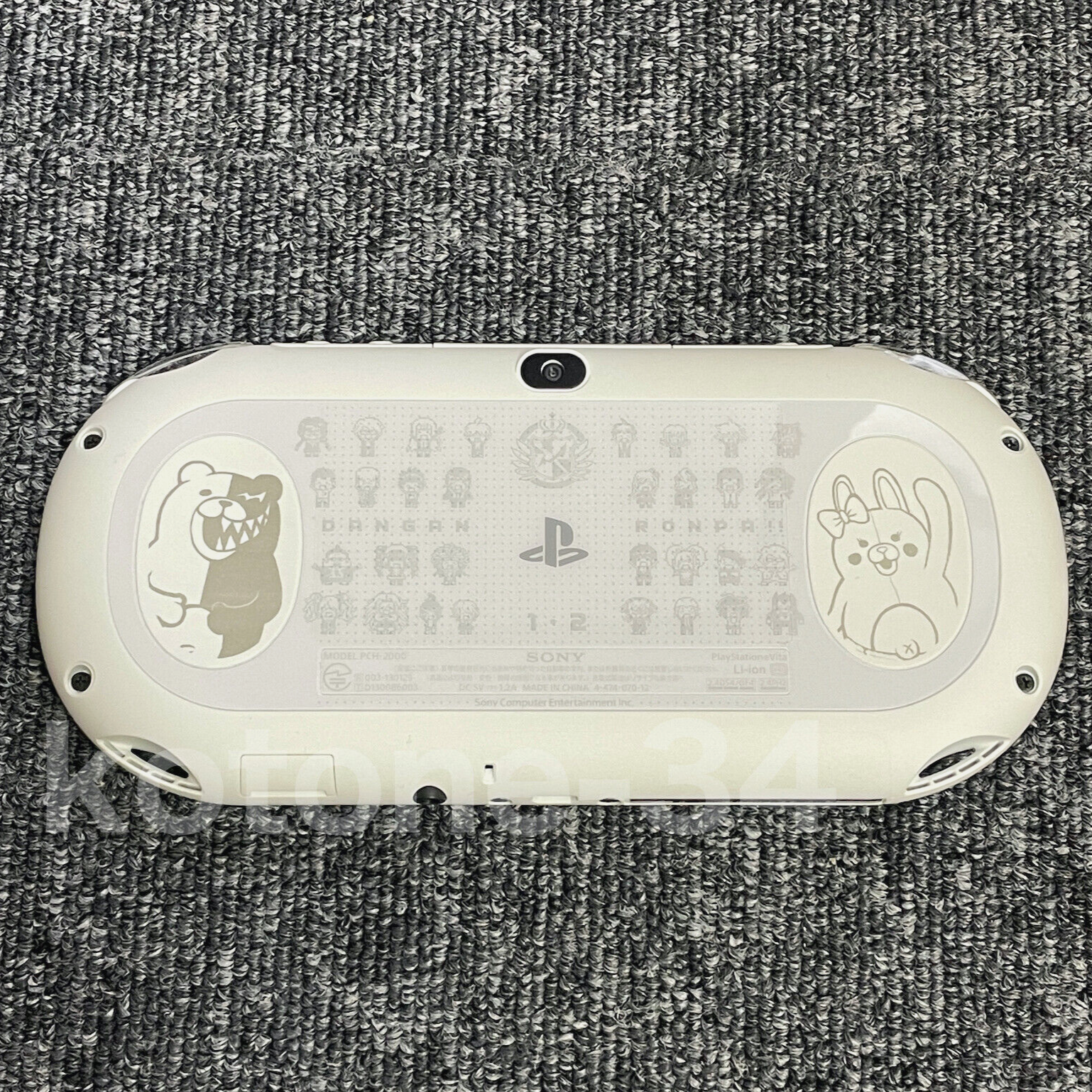 PlayStation Vita - vita  ホワイト　1 PS Vita Danganronpa 1 2 Console White Limited Edition Tested