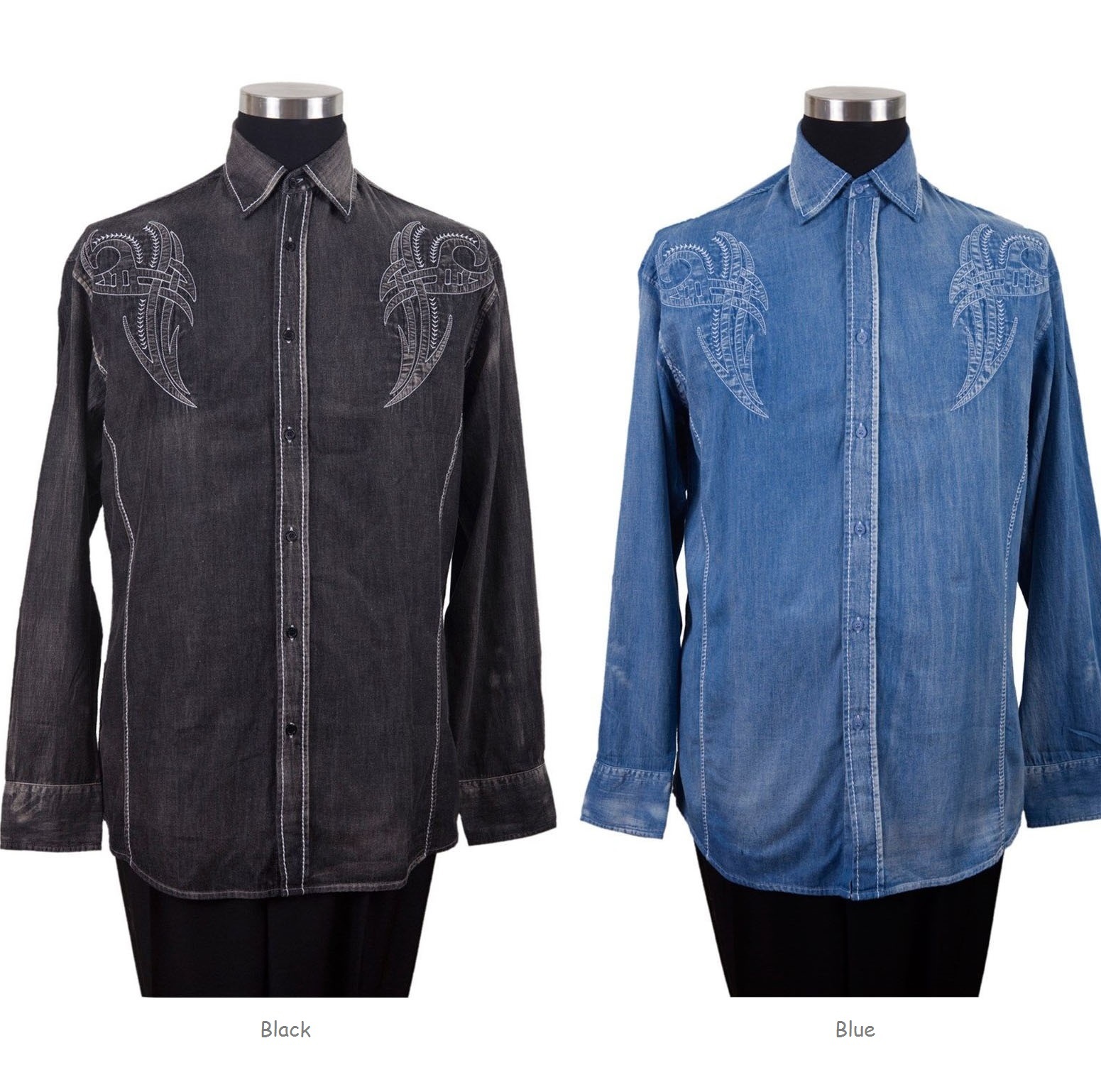 (な)いんLetters WESTERN SHIRTS ＭSIZE MS1041D-HERO?$SFCC-SMALL$