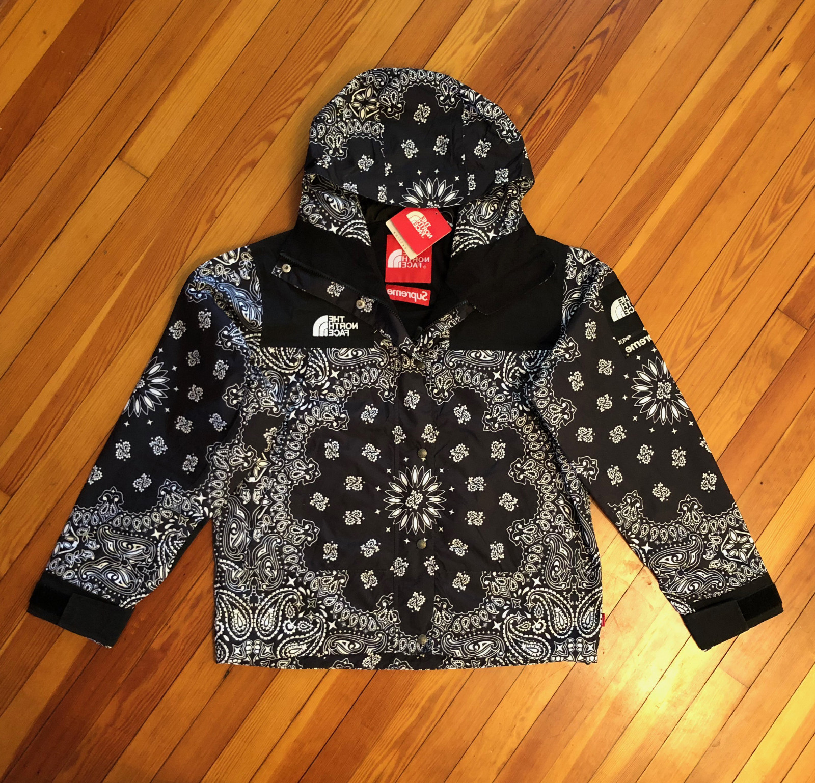 north face supreme bandana jacket