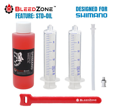 Bleed Kit for Shimano Hydraulic MTB Brakes with Mineral Oil - Pick Your Kit!
