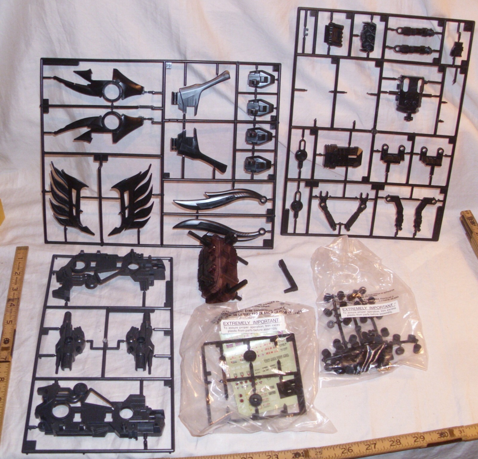KENNER TECHNO ZOIDS ELECTRONIC EVIL PEGASUS FIGURE SET KIT 1994 BOXED