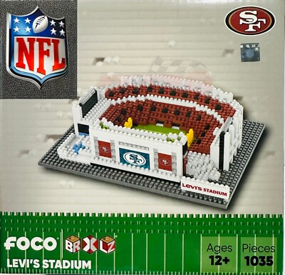 San Francisco 49ers NFL BRXLZ Levi's Stadium 3-D Construction Block Set (1035pc)
