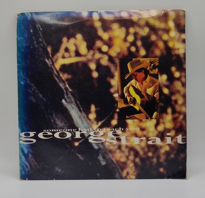 George Strait   Someone Had To Teach You 7'' Vinyl Folk Country Single VG+