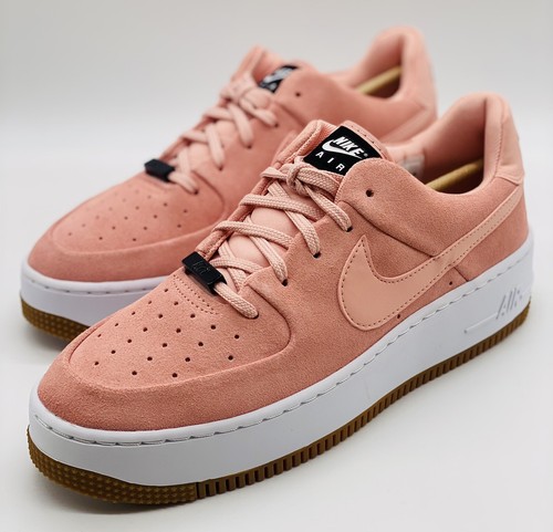 nike air force 1 sage low coral stardust
