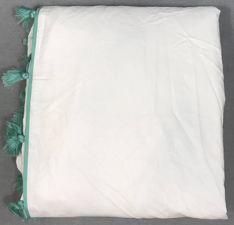 Pottery Barn Pb Teen Pool Tassel Full Queen Duvet Cover Mrd