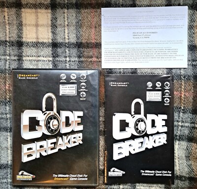 Codebreaker For Dreamcast: The Ultimate Cheat Disk [Pelican Accessories] CIB
