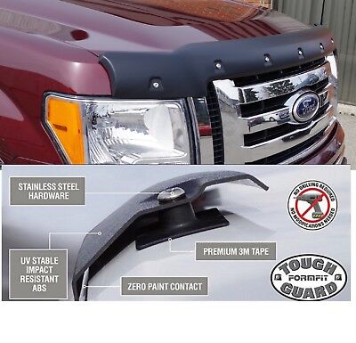 2009-2014 Ford F-150 Tough FormFit Guard Smooth Hood Protector TS-8A09