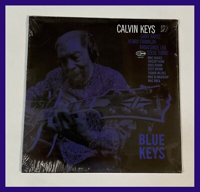 Calvin Keys - Blue Keys LP On Numbered Vinyl Jazz Guitar Gary Bartz On Saxophone
