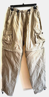 Wind River Men s High Rise Zip Up Cargo Pants Size M Convertible Outdoor