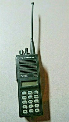 Motorola MTS2000 Model III 800 MHz Radio H01UCH6PW1BN with Battery & Antenna. Buy it now for 30.0