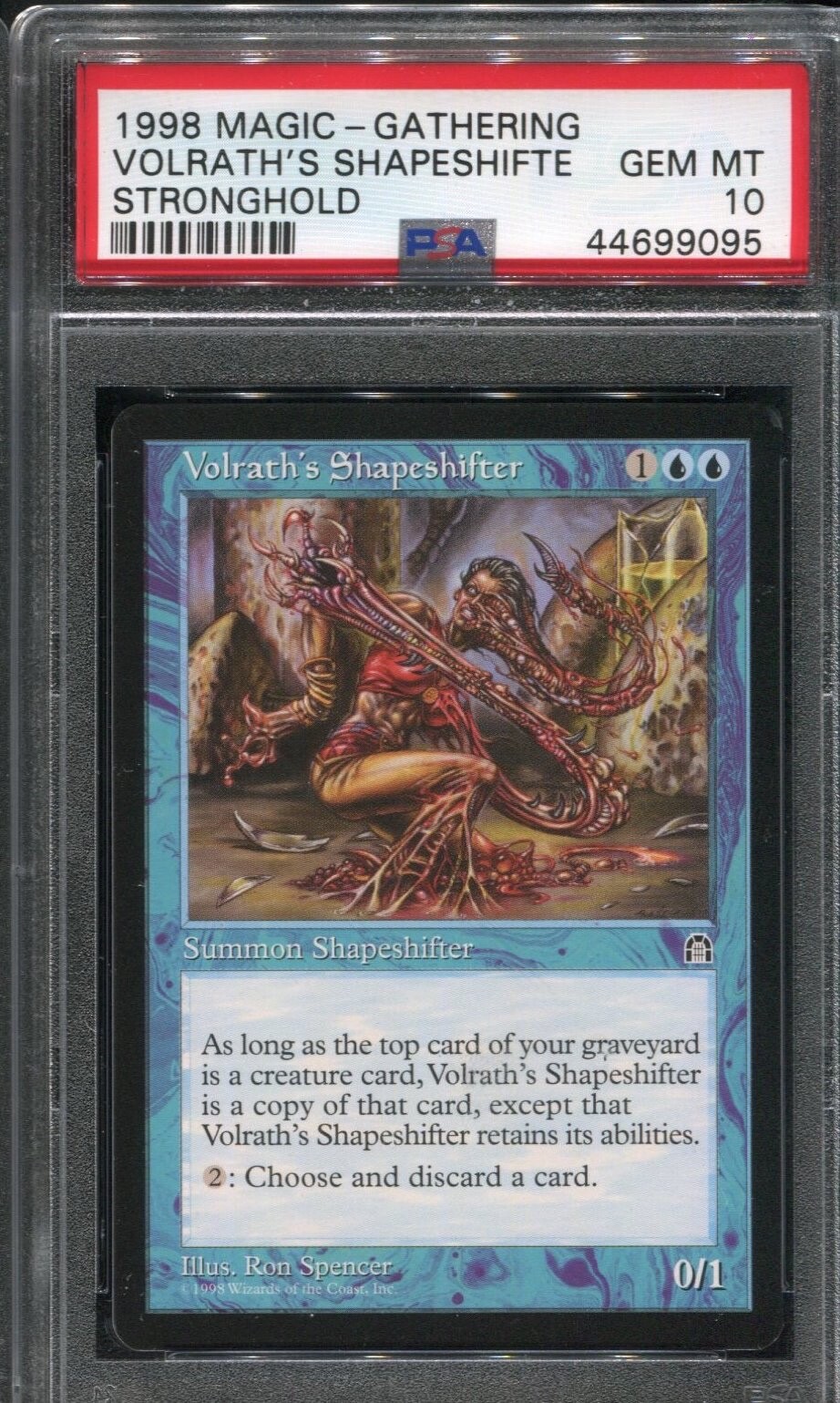 Volrath's Shapeshifter Stronghold Gem Mint MTG PSA 10 BGS