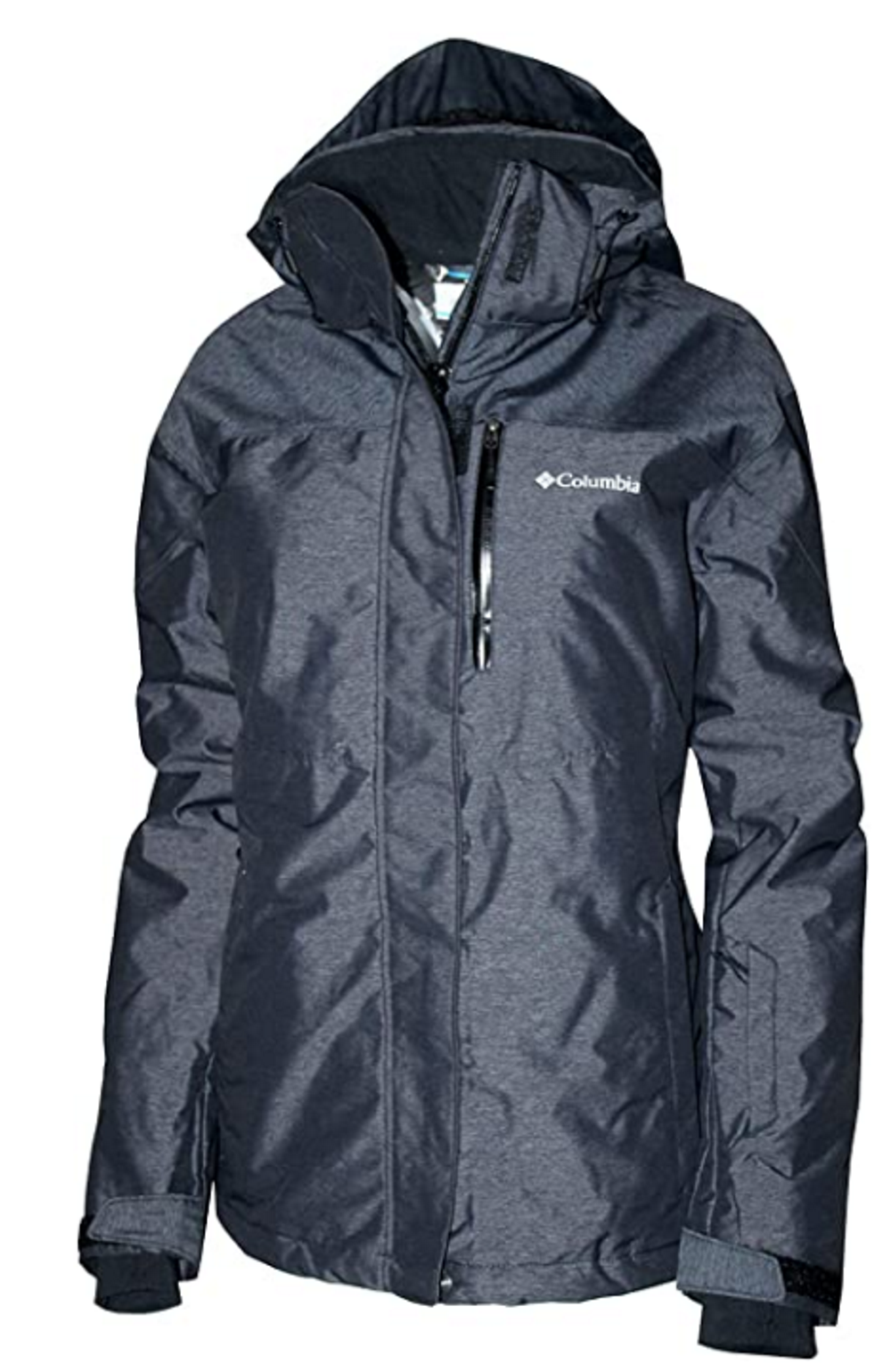 columbia blue square lodge mid jacket