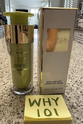 BYROE Basil Dark Spot Correcting Cream 1oz/30mL FULL SZ SEALED BOX $85