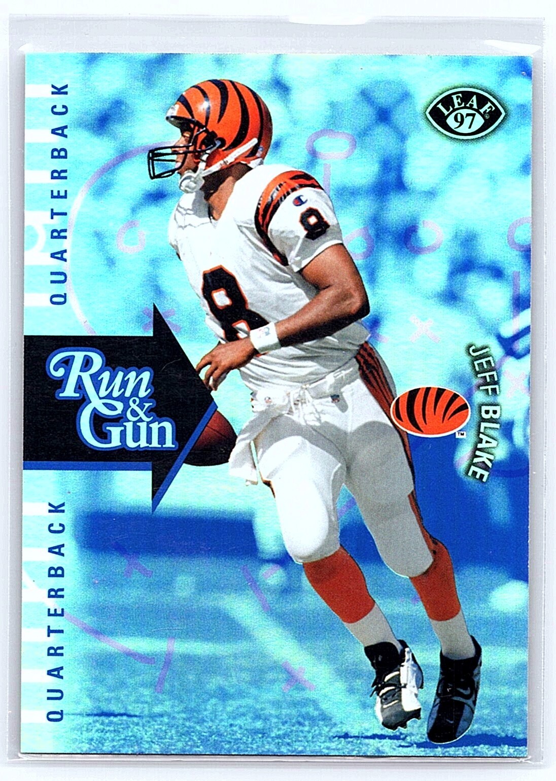 1997 Leaf JEFF BLAKE KI-JANA CARTER RUN & GUN INSERT #112 1997 Leaf JEFF BLAKE KI-JANA CARTER RUN & GUN INSERT #112