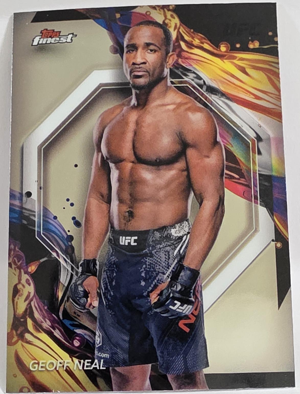 2024 Topps Finest UFC - Geoff Neal #128