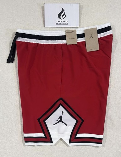 Nike Air Jordan Diamond Dri-FIT Woven Shorts Gym Red Black