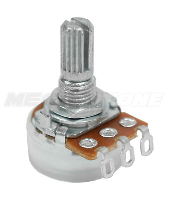 6 Pack Tech Large Potentiometer B50k 16mm Base Dia//20mm Shaft USA Free Shipping