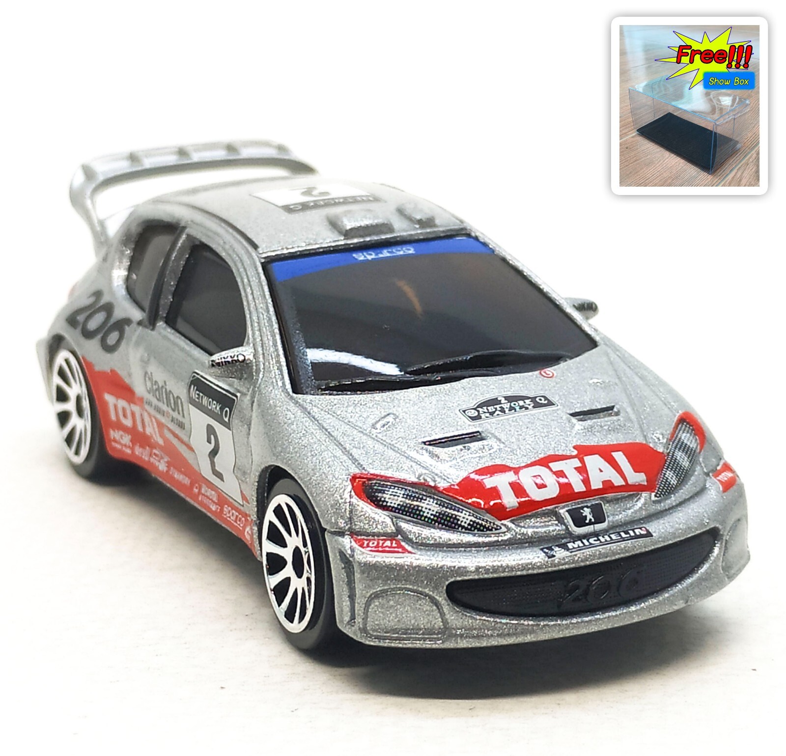 PROVENCE MOULAGE 【 PEUGEOT 206 WRC 】2種 Altaya 1:24 Peugeot 206 WRC #1 Winner Rallye Finland 2002