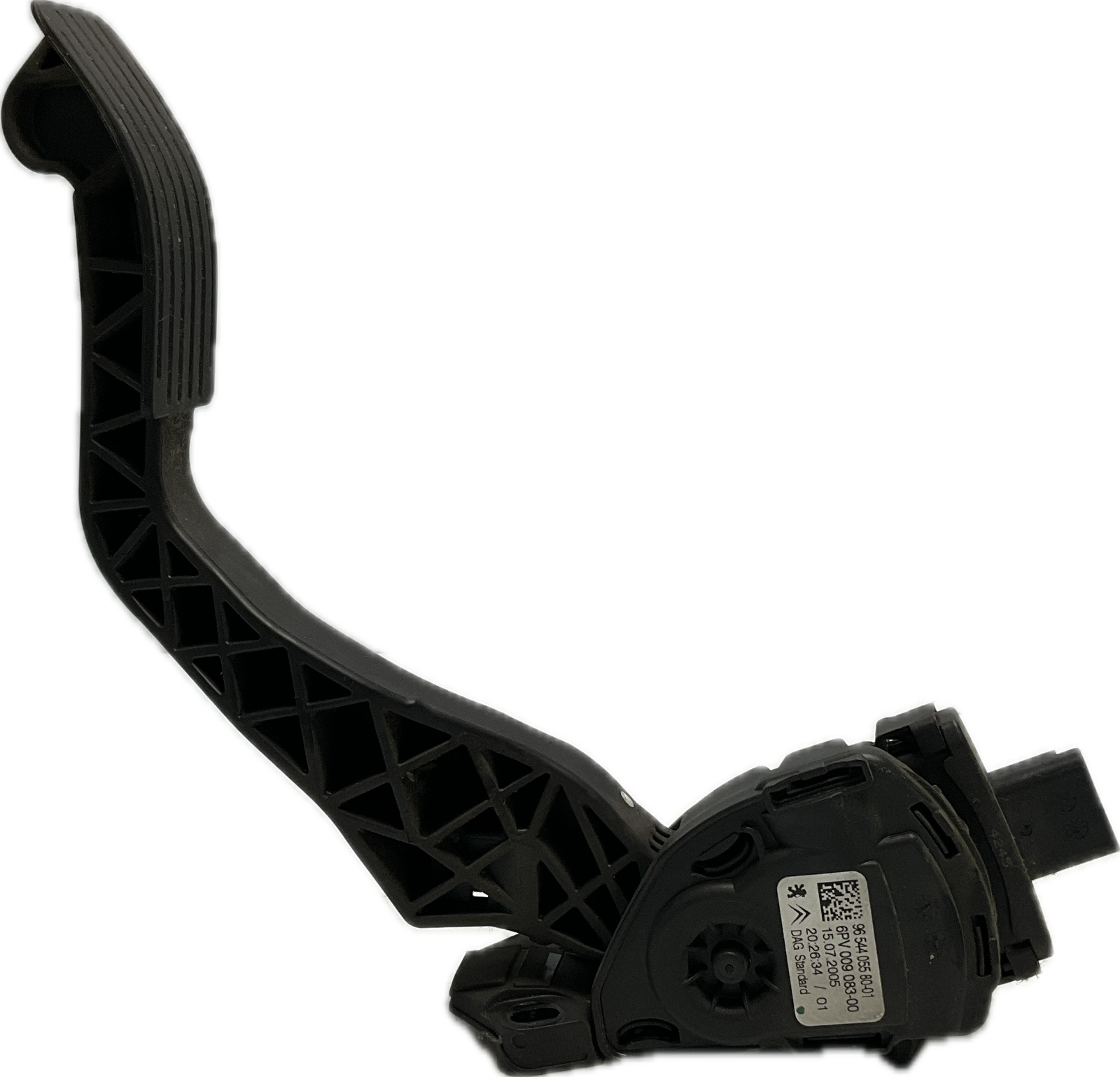 RICAMBIO USATO PEDALE ACCELERATORE POTENZIOMETRO CITROEN CODICE 9654405580-01