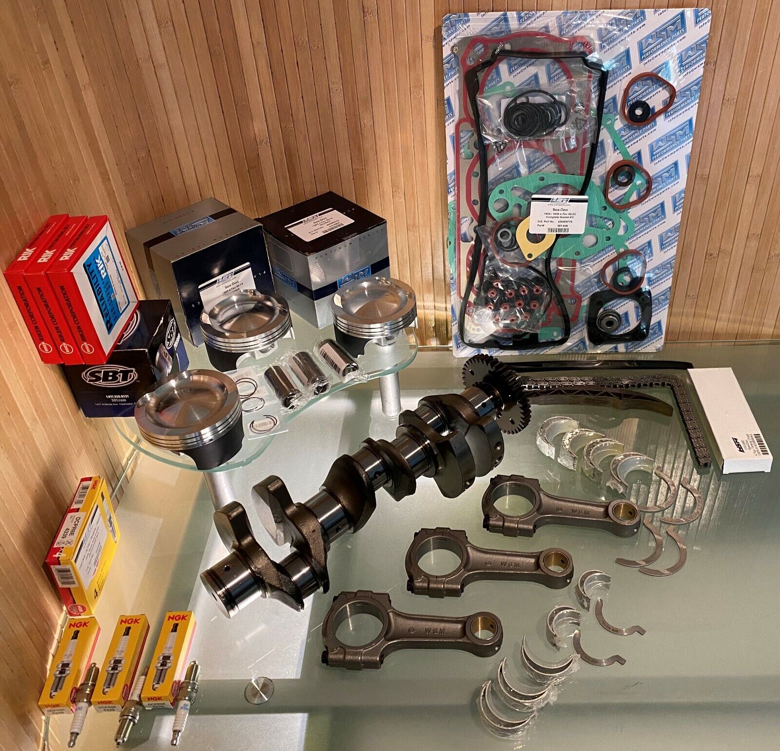 2006-2019 Sea-Doo 4-TEC 1503 Engine Rebuild Kit | GTR RXP 2006-2019 Sea-Doo 4-TEC 1503 Engine Rebuild Kit | GTR RXP