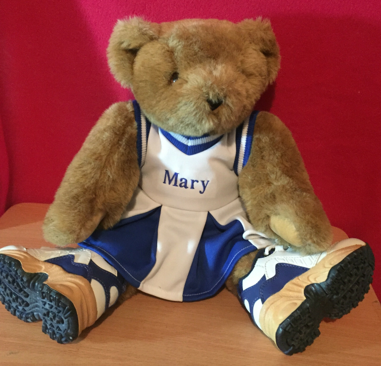 cheerleader teddy bear