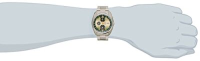 Pre-owned Orient Neo 70's Horizon Wv0021ty Solar Men's Watch Sliver Gold