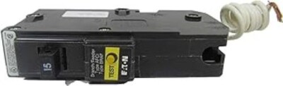 Eaton/Cutler-Hammer BR115AF Type  1 Pole 15 Amp 120v AFCI Protected Circuit TEST