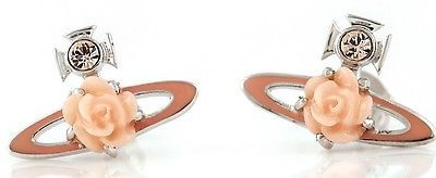 Vivienne Westwood] Pink Gold OLGA EARRINGS 62010053 G108
