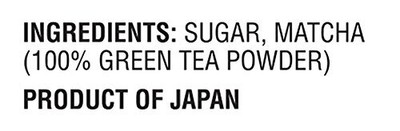 Green Tea Powder Packet Sweetened 8 Ounce