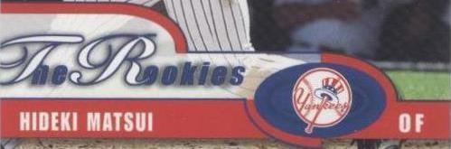 2003 Donruss Rookies & Traded - Hideki Matsui #5