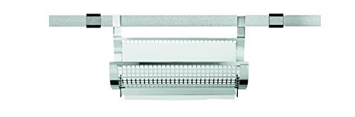 Edelstahl Löffelablage – 25x9,8 Cm, Spülmaschinenfest, Für Kochlöffel & Küchenutensilien, Matt Silber