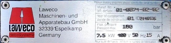 Laweco Hyd Power Supply buy today $850.00