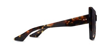 Pre-owned Dita Dts704-a-02-z Telemaker Haute Tortoise W Sunglasses In Brown To Clear