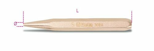 Juego De 12 Punzones Para Cuero (Fustellas) FARNEED - Tamaños Métricos 575 - Ideal Para Cinturones, Correas Y Artesanía En Piel