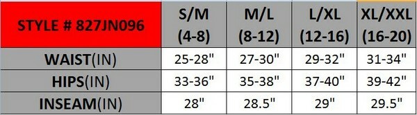 Yelete Original 5 Pocket Soft Knit Skinny Jeggings Black