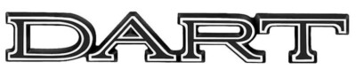 Fender Emblem Dart LH or RH (Sold Each) 69-70 Dart