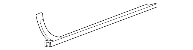 Genuine Ford Glass Weather-Strip 7L1Z-7821452-AA