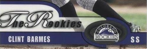 2003 Donruss Rookies & Traded - Clint Barmes #11