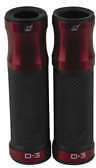 Driven Racing D3 Grips - Red/Black D3-RD/BK Kraton Gel 57-7000 0630-0702 D3RD