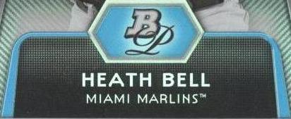 2012 Bowman Platinum - Heath Bell #CES-HB