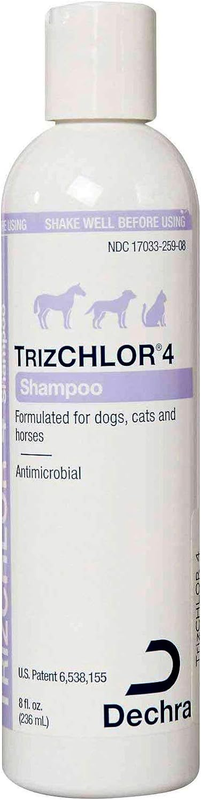 Dechra Trizchlor 4 Shampoo for Dogs, Cats & Horses (8Oz)