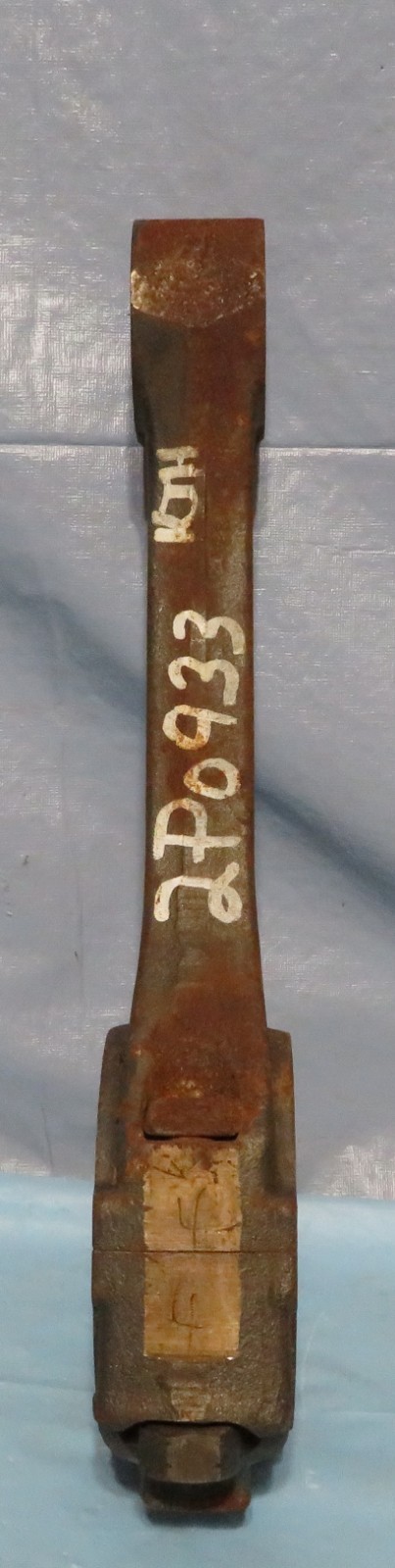 Vintage Industrial Machine Age Steel LG CONNECTING ROD Steampunk Art Lamp Part