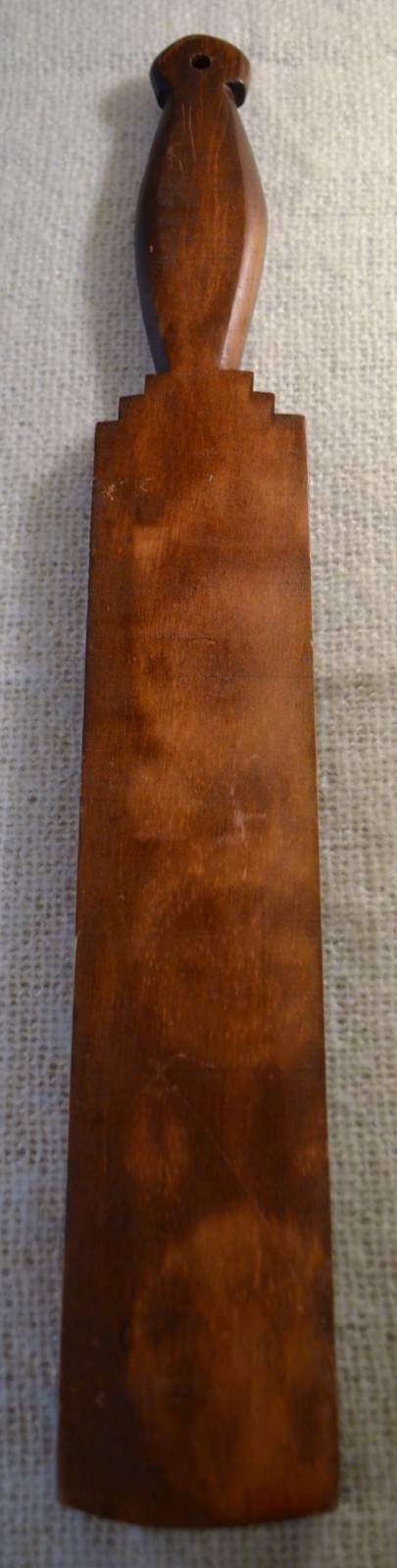 Vintage Wood Carved Butter Cookie Stamp Mold Press- sun, pineapple, sand dollar