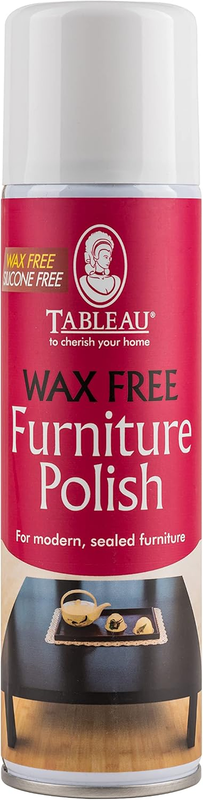 Tableau Wax Free Furniture Polish, No Silicone, for Modern, Sealed Furniture, 25