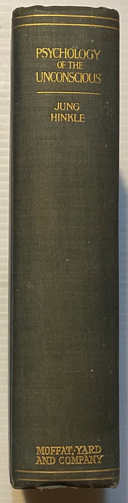 V. Scarce 1916 First US Edition of PSYCHOLOGY OF THE