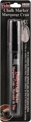 Uchida 483-C-1 Chisel Tip Bistro Chalk Marker, Black
