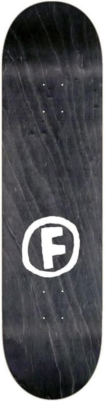 Skateboard Deck Doodle Stripe Black 8.0"
