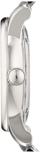 Pre-owned Mido Baroncelli Men's Silver Automatic Diamond Rhodium Dial 38mm Watch M86004671